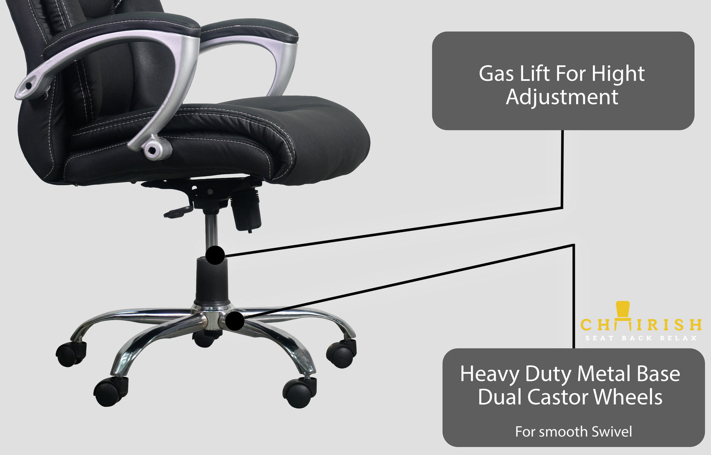 Chairish TaskFlow Pro executive Chair