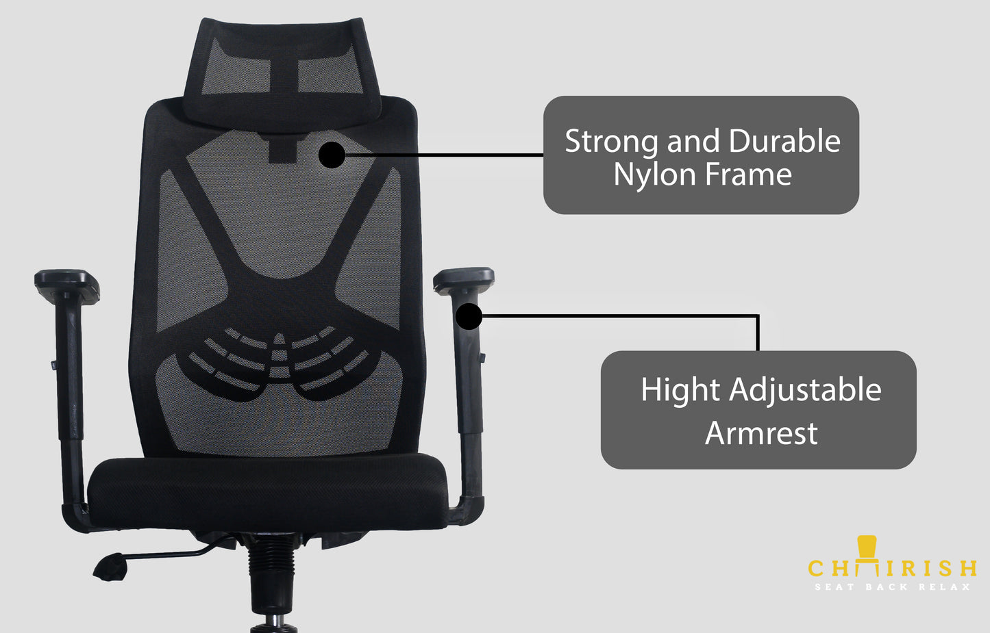 Chairish Vienna High Back office Chair