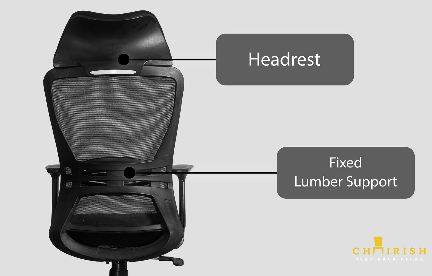 Chairish Crest High Back office Chair